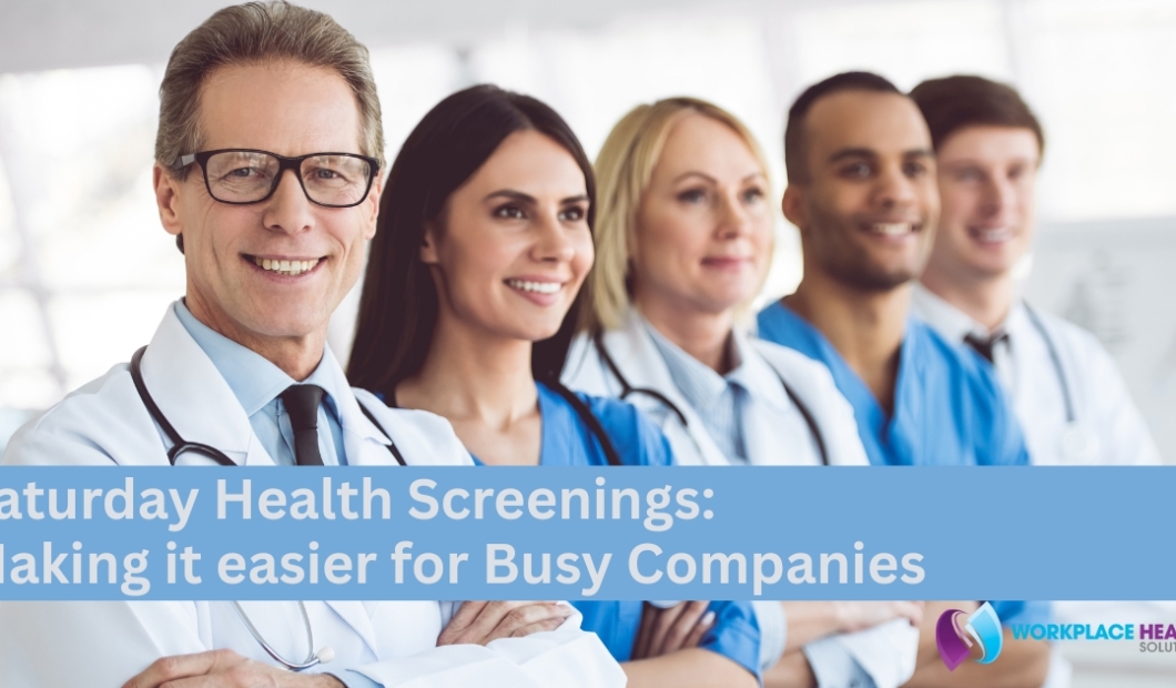 Saturday Health Screenings: A Game-Changer for Busy Companies